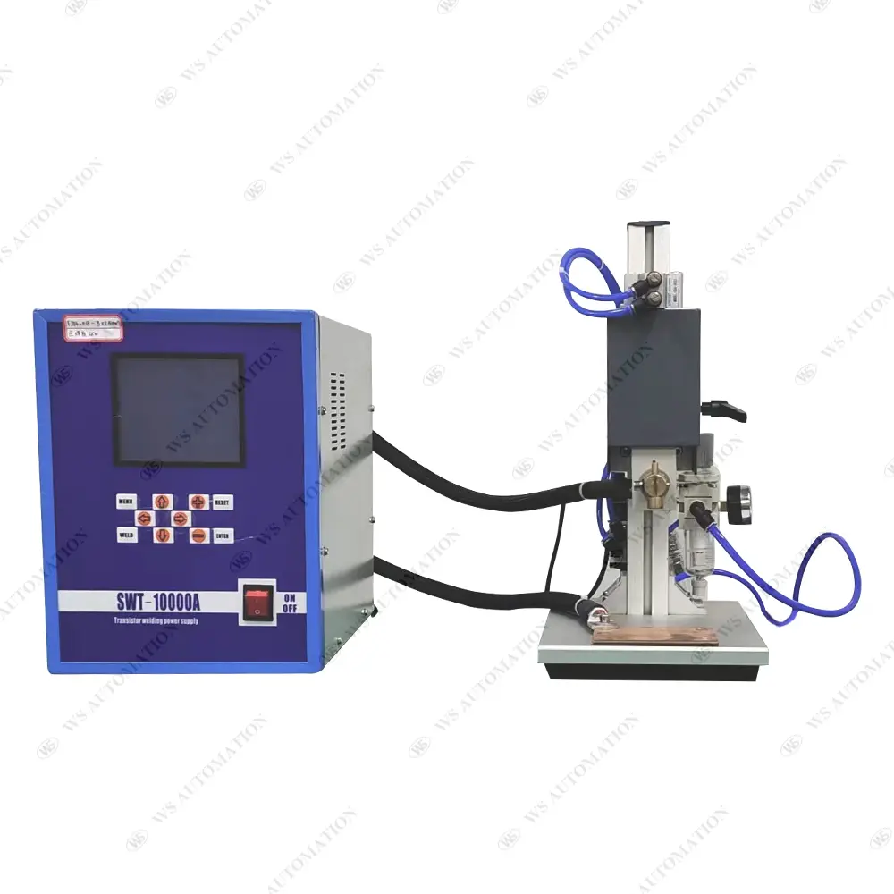 Bottom Spot Welder For Cylindrical Cell Anode Electrode Tab Welding