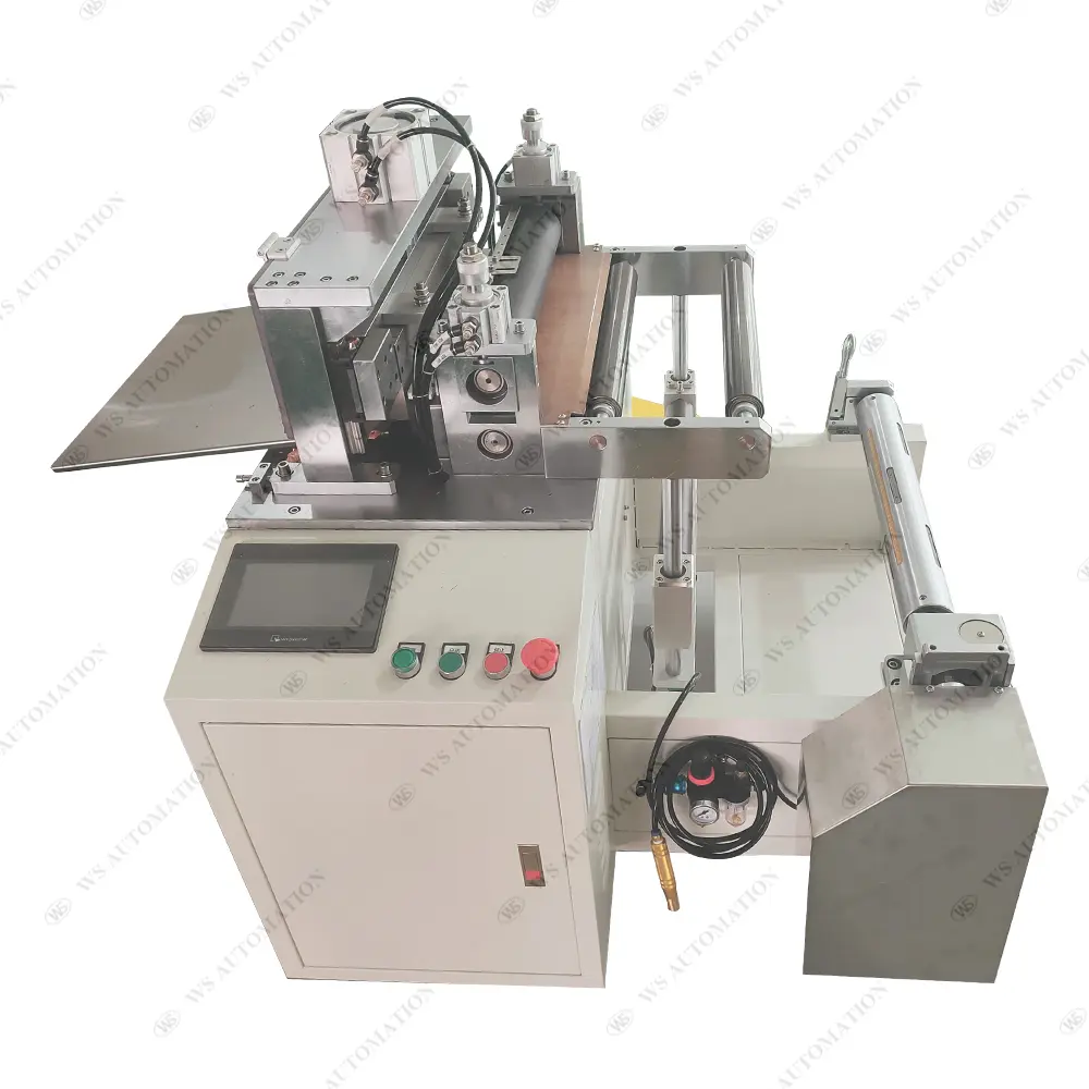 Electrode cutting machine for battery coated electrode roll
